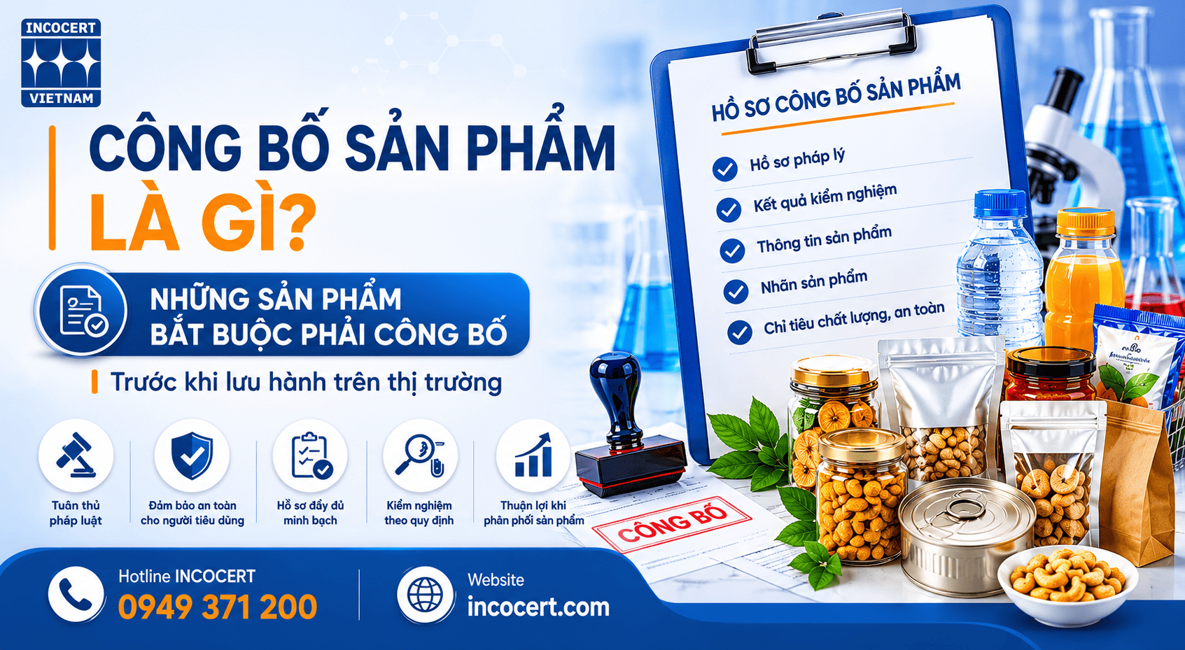Công bố sản phẩm là gì